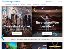 Tablet Screenshot of kunstmin.nl